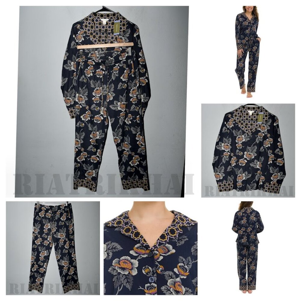 Vera Bradley Women's Notch Collar PJ Set